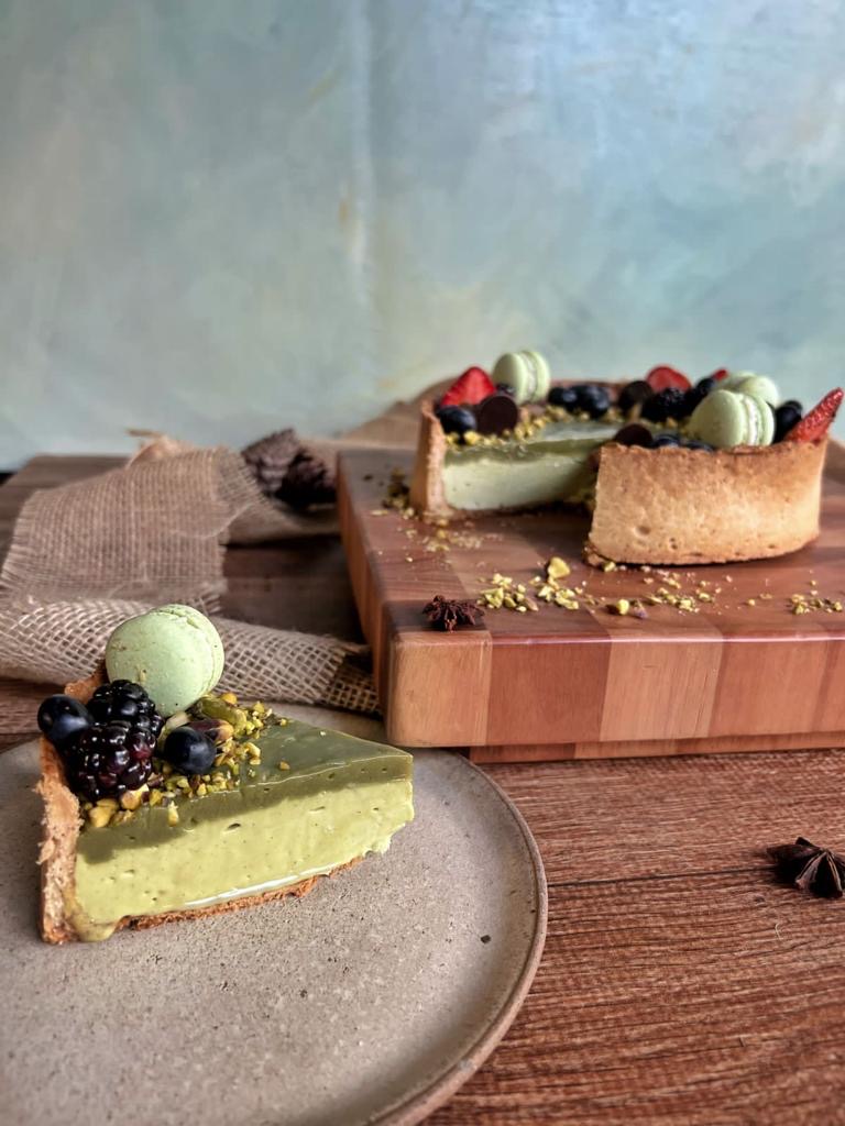 Tartelette de Pistache 20 cm - 10 a 12 porções